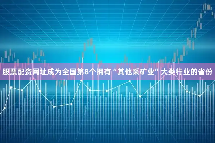 股票配资网址成为全国第8个拥有“其他采矿业”大类行业的省份