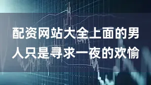 配资网站大全上面的男人只是寻求一夜的欢愉